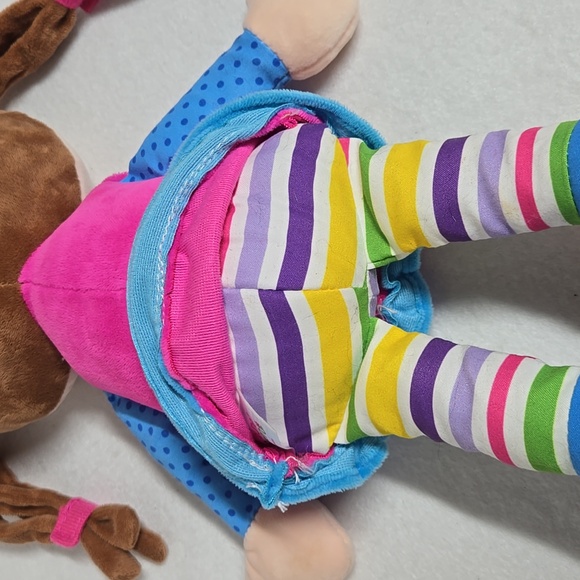 June Garden Plush Doll Learn To Dress 15" Toy Soft Excellent Condition - Picture 10 of 14